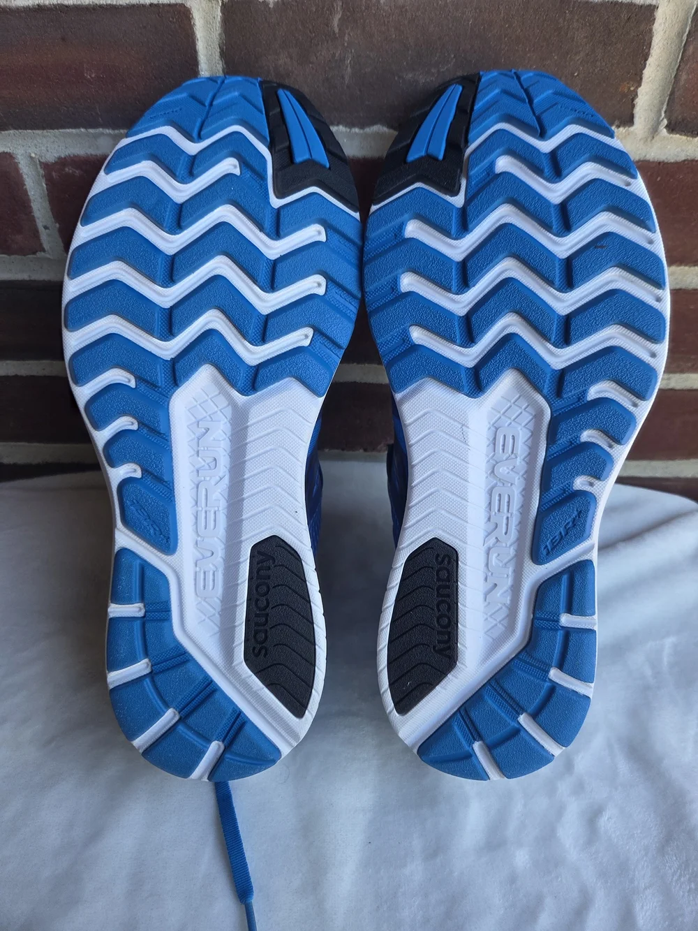 Saucony Ride ISO Everun Blue Running Shoes Men's Size 12